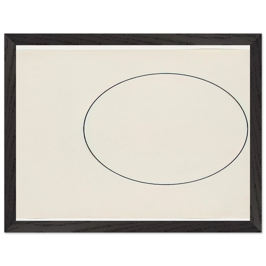 Circle Line by Ellsworth Kelly — Framed art print at Zephyeer