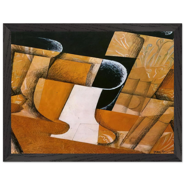 THE GLASS THE FRUIT BOWL 1914 by Juan Gris — Framed art print at Zephyeer