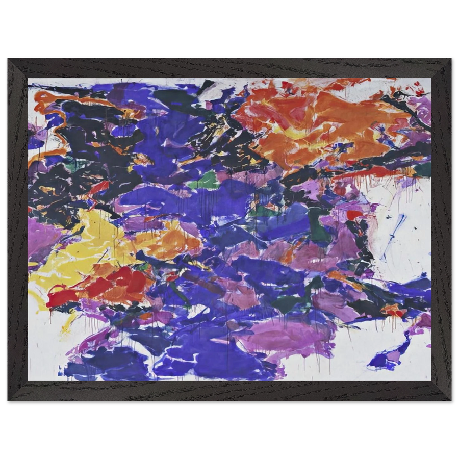 Towards Disappearance II by Sam Francis — Framed art print at Zephyeer
