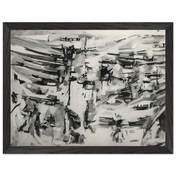 Composition - 1955 by Maria Helena Vieira da Silva — Framed art print at Zephyeer