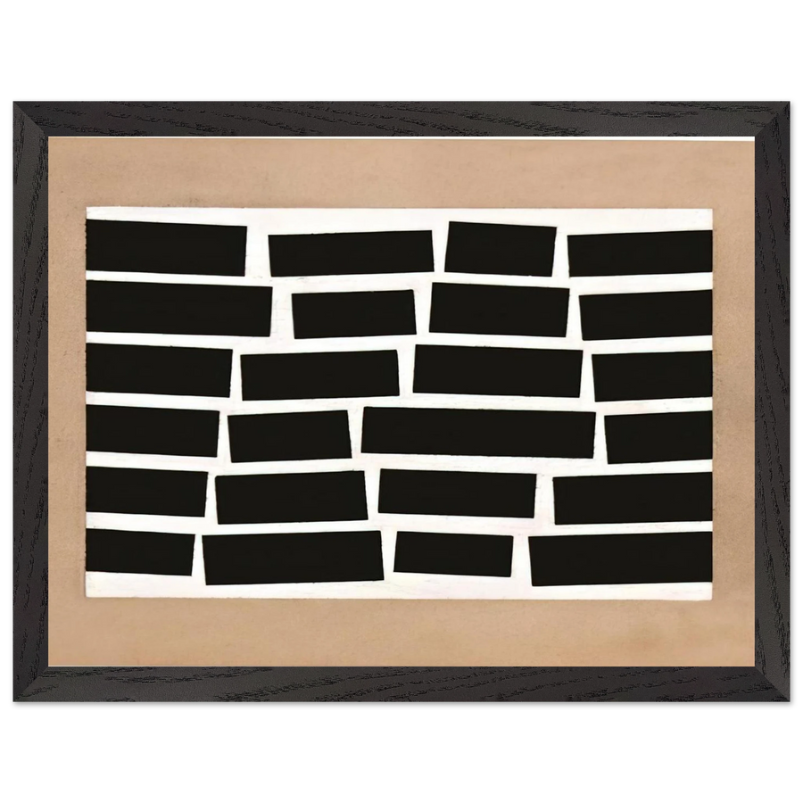 Metaesquema 179 - Neo-Concretism by Helio Oiticica — Framed art print at Zephyeer