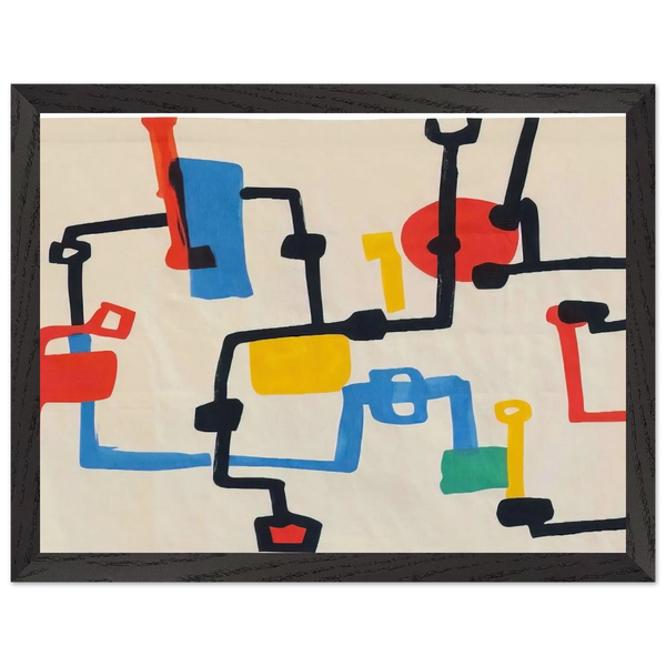 Oil Fields by Etel Adnan — Framed art print at Zephyeer