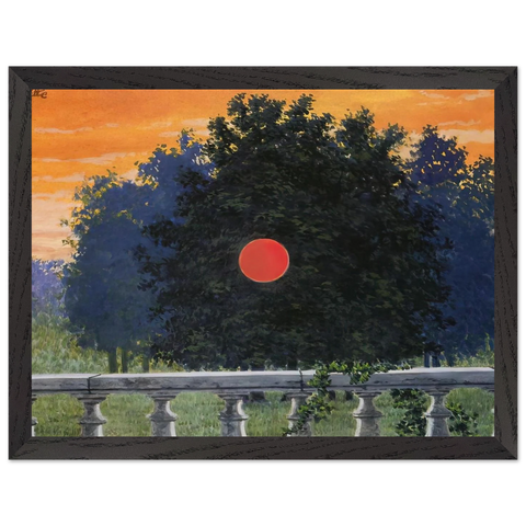 BANQUET 1955 by Rene Magritte — Framed art print at Zephyeer