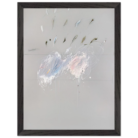 Nine Discourses on Commodus, Part VI by Cy Twombly — Framed art print at Zephyeer