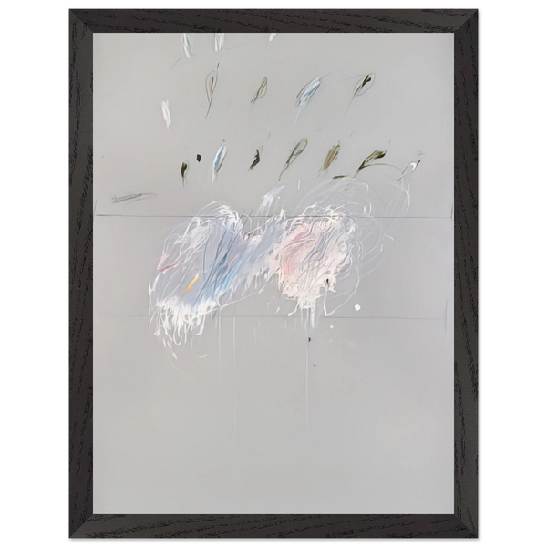 Nine Discourses on Commodus, Part VI by Cy Twombly — Framed art print at Zephyeer