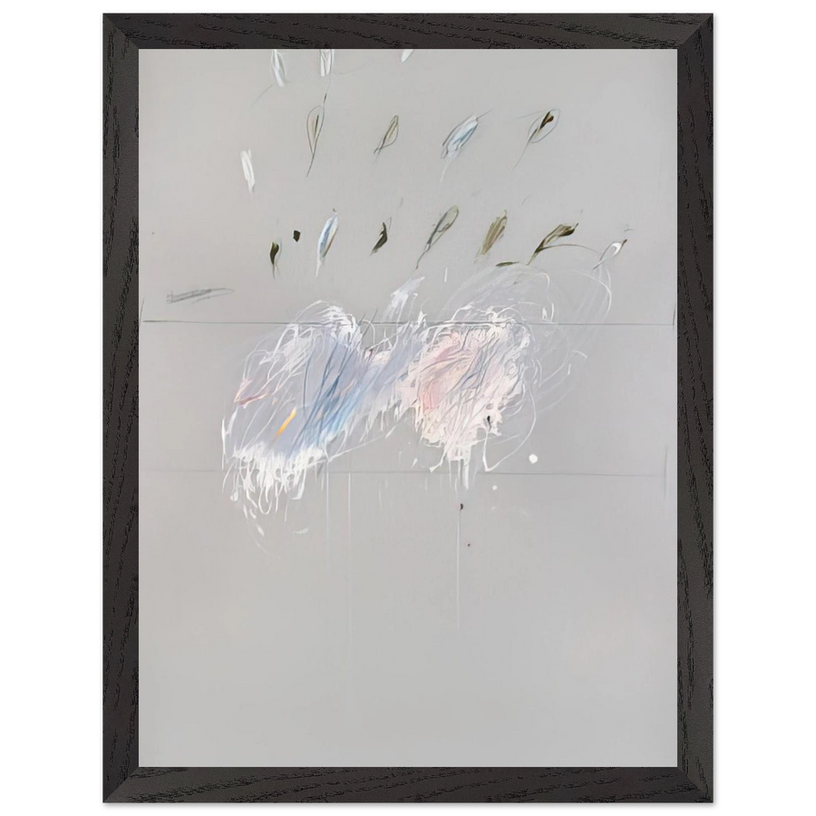 Nine Discourses on Commodus, Part VI by Cy Twombly — Framed art print at Zephyeer