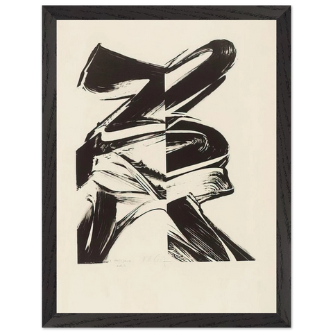 Untitled From a Laugh without Mouth by Karl Otto Gotz — Framed art print at Zephyeer
