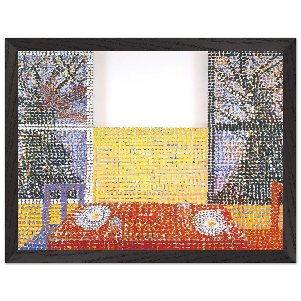 Table - 2001 by Jennifer Bartlett — Framed art print at Zephyeer