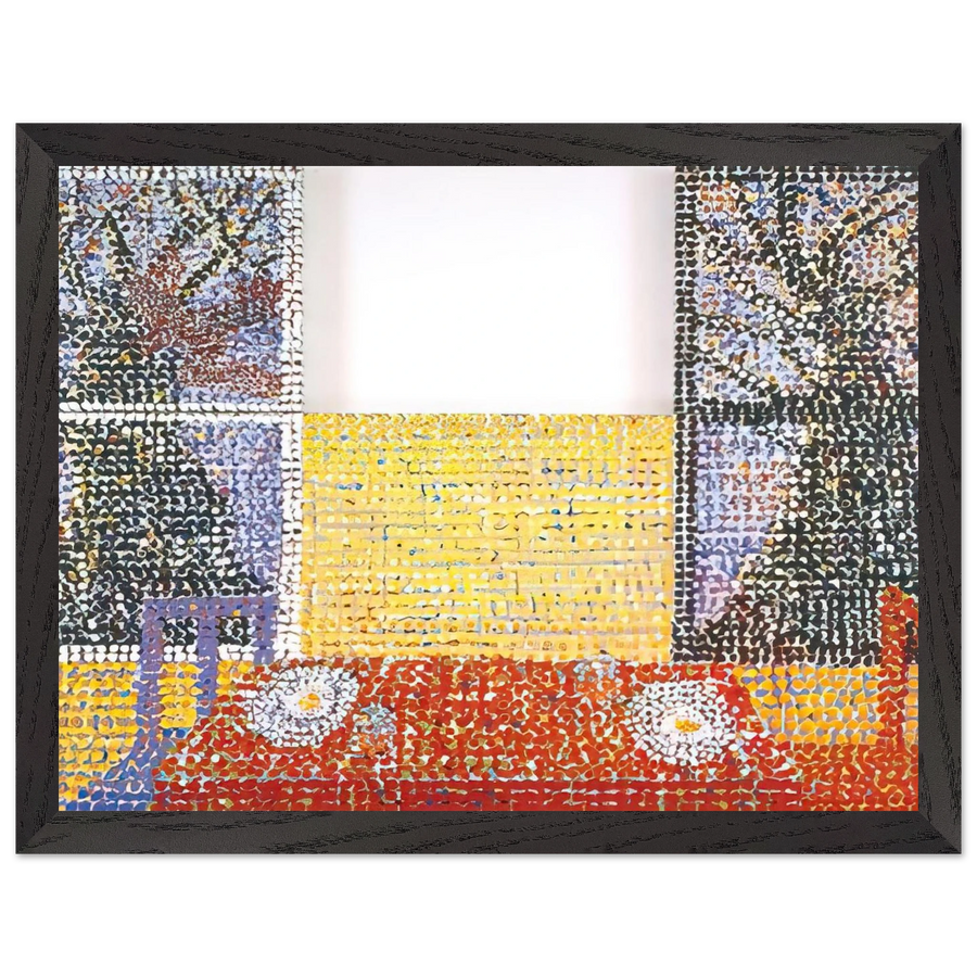 Table - 2001 by Jennifer Bartlett — Framed art print at Zephyeer