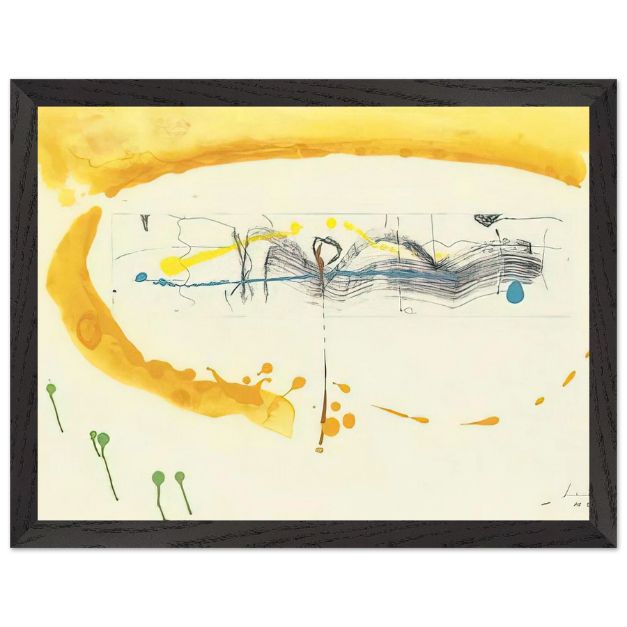 Making Music - 2000 by Helen Frankenthaler — Framed art print at Zephyeer