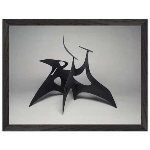 MUCH PIERCED 1947 by Alexander Calder — Framed art print at Zephyeer