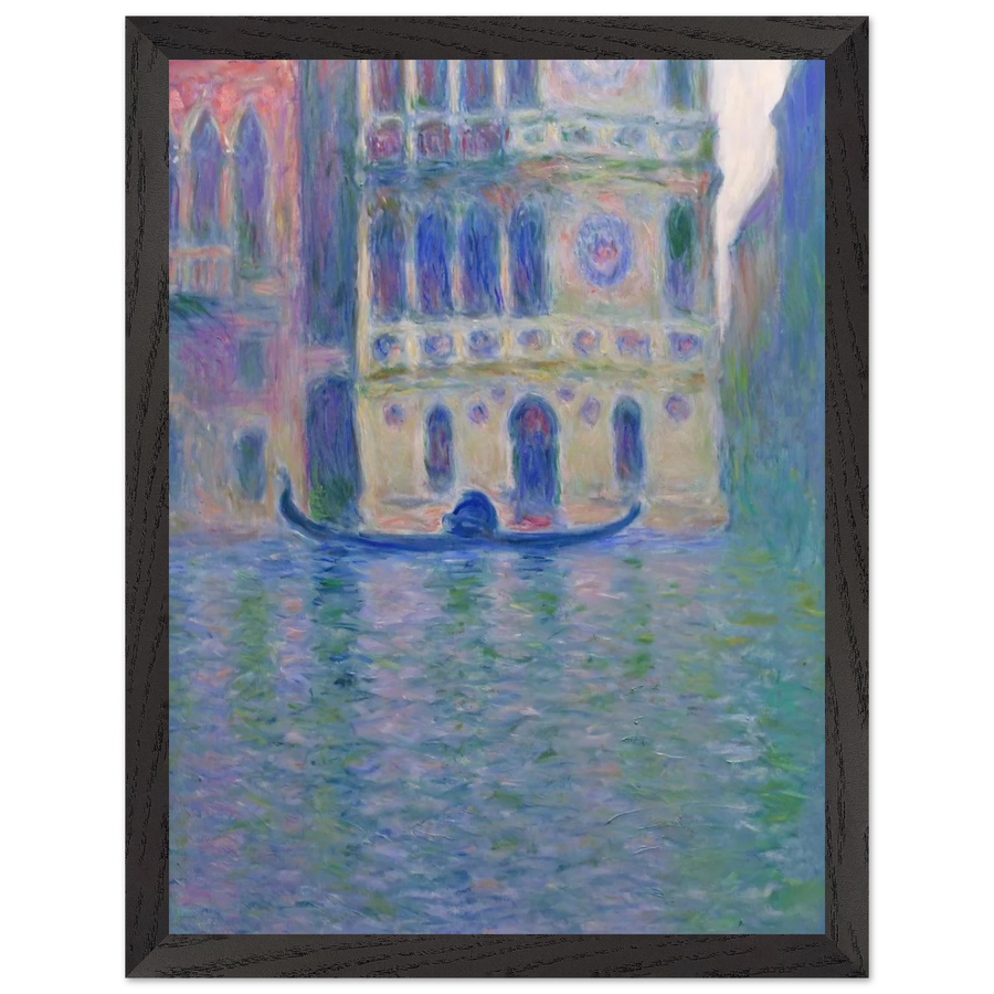 Palazzo Dario 4 by Claude Monet — Framed art print at Zephyeer