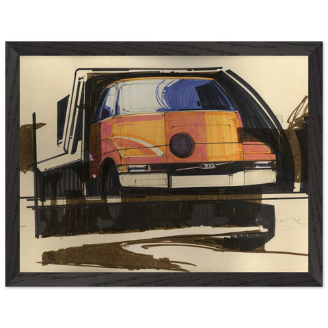 Syd Mead — Framed art print at Zephyeer