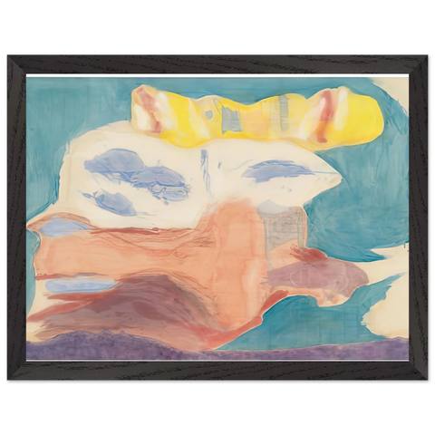 Sea Goddess, 1963- by Helen Frankenthaler — Framed art print at Zephyeer