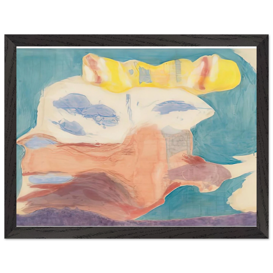 Sea Goddess, 1963- by Helen Frankenthaler — Framed art print at Zephyeer