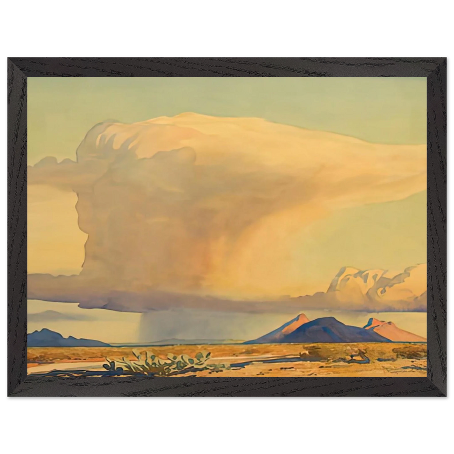 DROUGHT AND DOWNPOUR 1944 by Maynard Dixon — Framed art print at Zephyeer