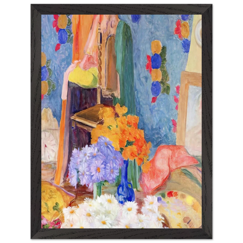 Mario De Andrade's Daisies by Tarsila do Amaral — Framed art print at Zephyeer