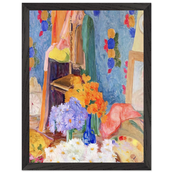 Mario De Andrade's Daisies by Tarsila do Amaral — Framed art print at Zephyeer