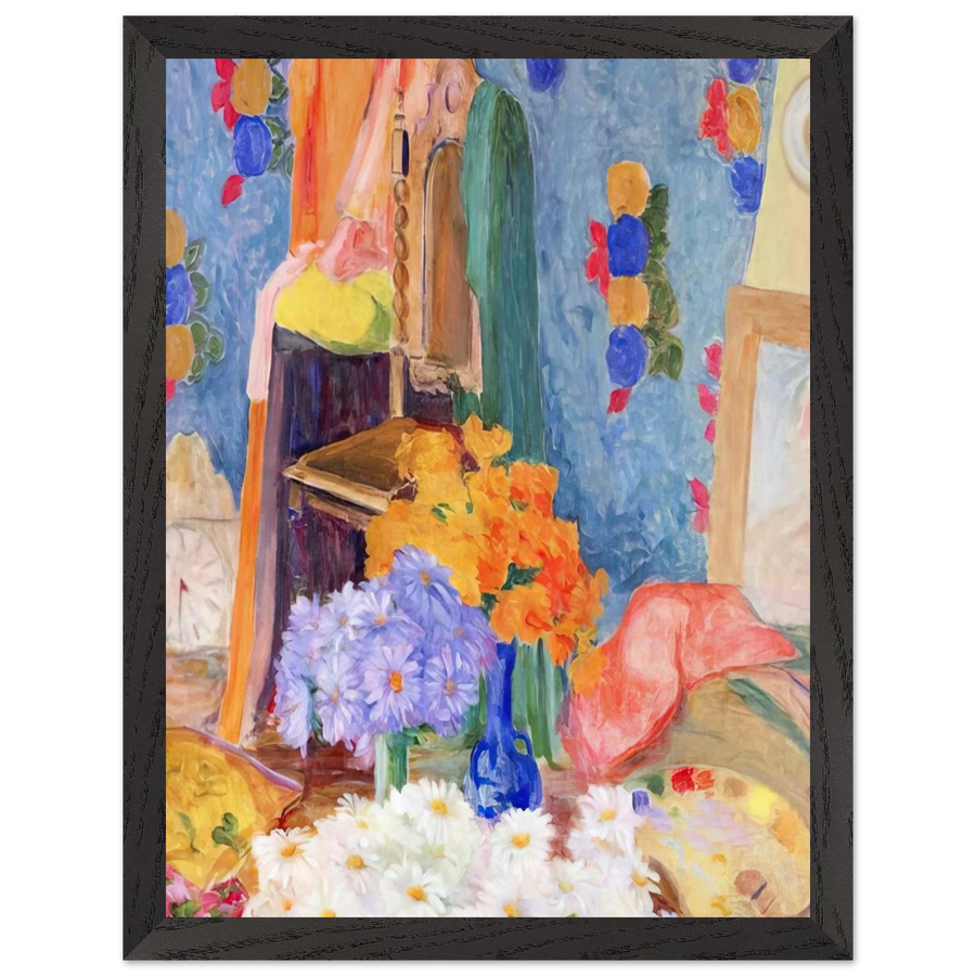 Mario De Andrade's Daisies by Tarsila do Amaral — Framed art print at Zephyeer