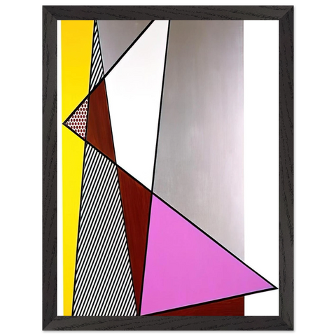 IMPERFECT PAINTING 1986 by Roy Lichtenstein — Framed art print at Zephyeer