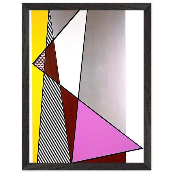 IMPERFECT PAINTING 1986 by Roy Lichtenstein — Framed art print at Zephyeer
