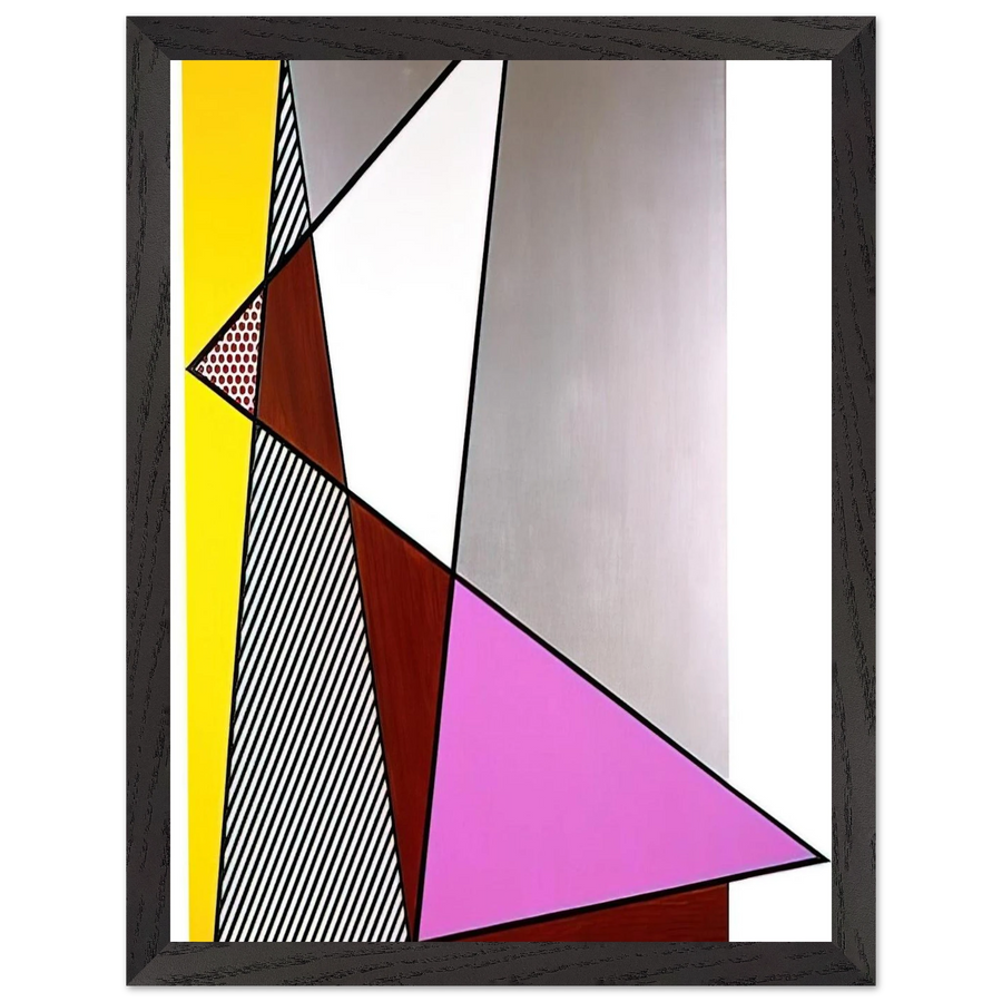 IMPERFECT PAINTING 1986 by Roy Lichtenstein — Framed art print at Zephyeer