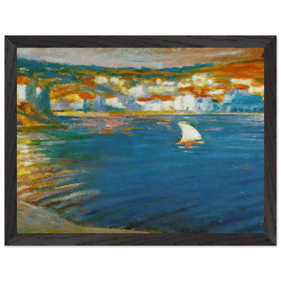 LANDSCAPE NEAR CADAQUES 1921 by Salvador Dali — Framed art print at Zephyeer