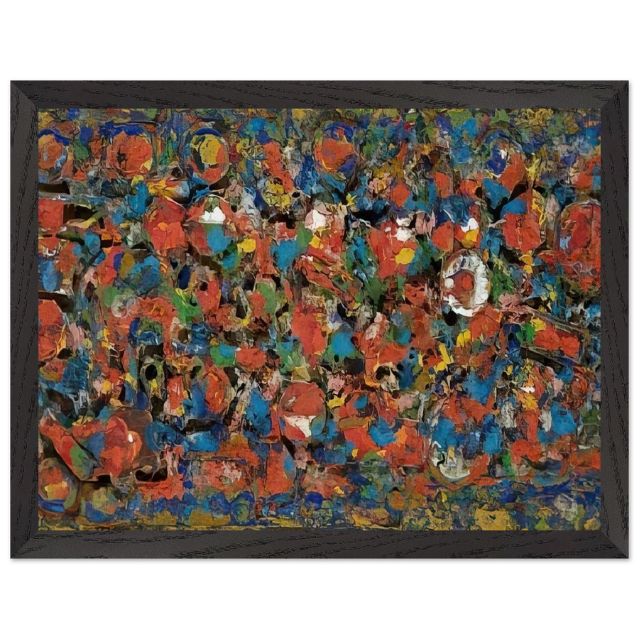 Encrustation - 1976 by Richard Pousette-Dart — Framed art print at Zephyeer