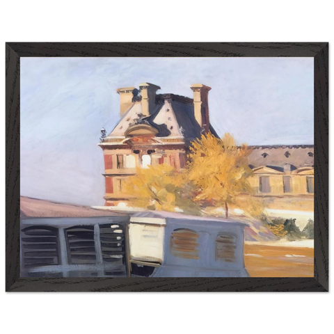 Le Pavillon de Flore by Edward Hopper — Framed art print at Zephyeer