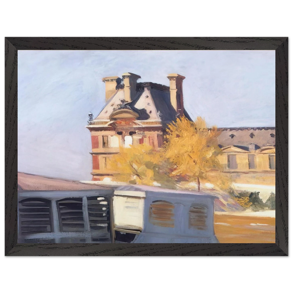 Le Pavillon de Flore by Edward Hopper — Framed art print at Zephyeer