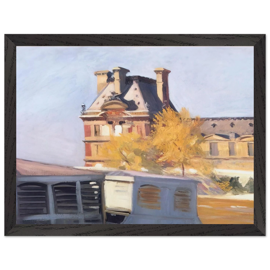 Le Pavillon de Flore by Edward Hopper — Framed art print at Zephyeer