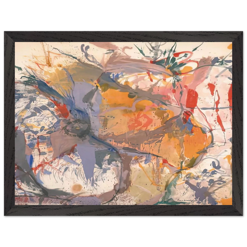 Before the Caves, 1958- by Helen Frankenthaler — Framed art print at Zephyeer