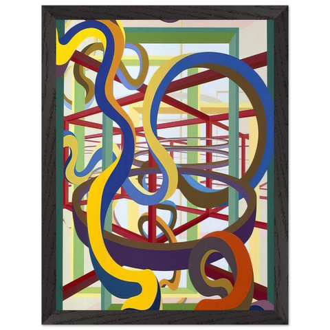 Vorcex IV by Al Held — Framed art print at Zephyeer