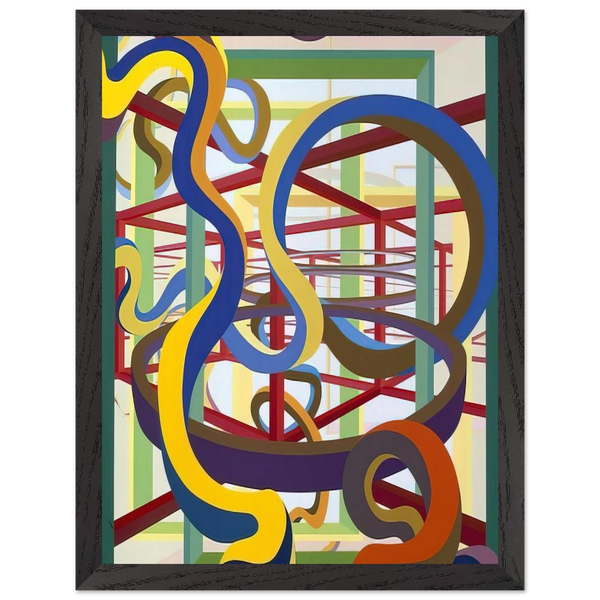 Vorcex IV by Al Held — Framed art print at Zephyeer