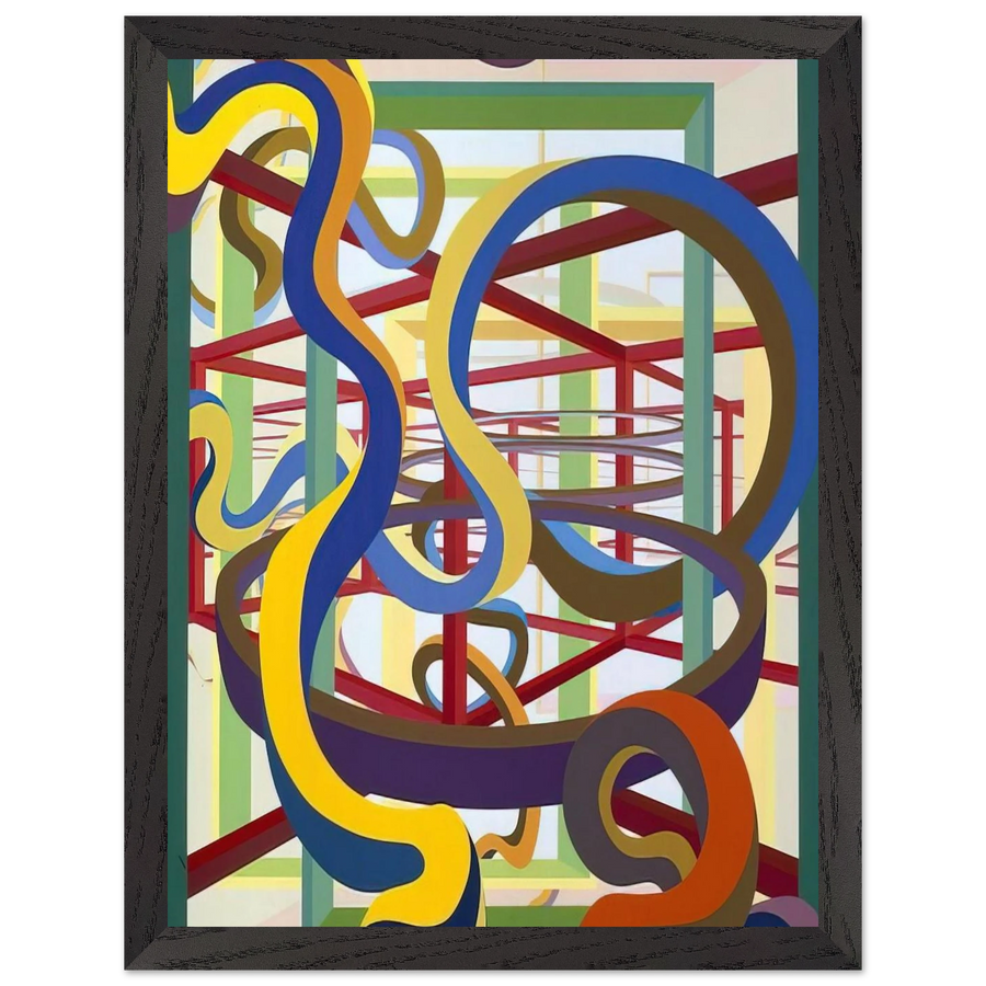 Vorcex IV by Al Held — Framed art print at Zephyeer
