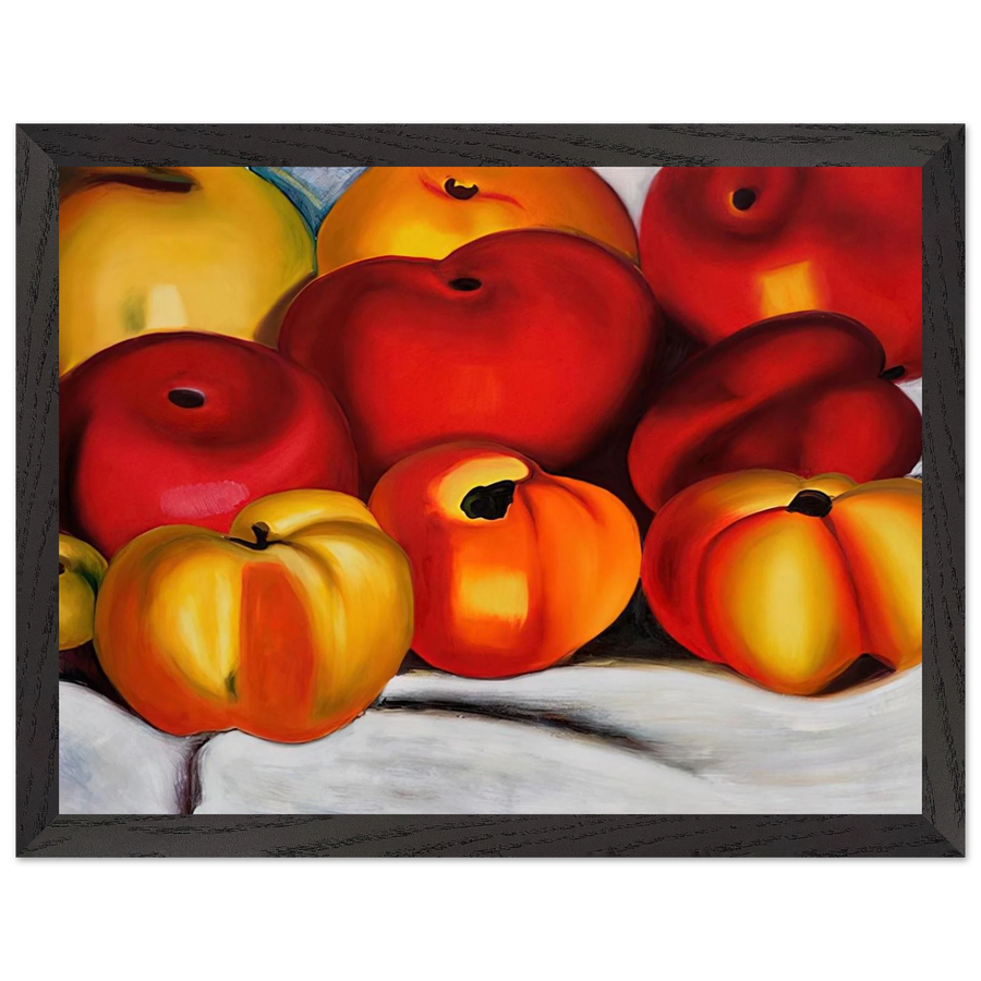 Apple Family II by Georgia O'Keeffe — Framed art print at Zephyeer