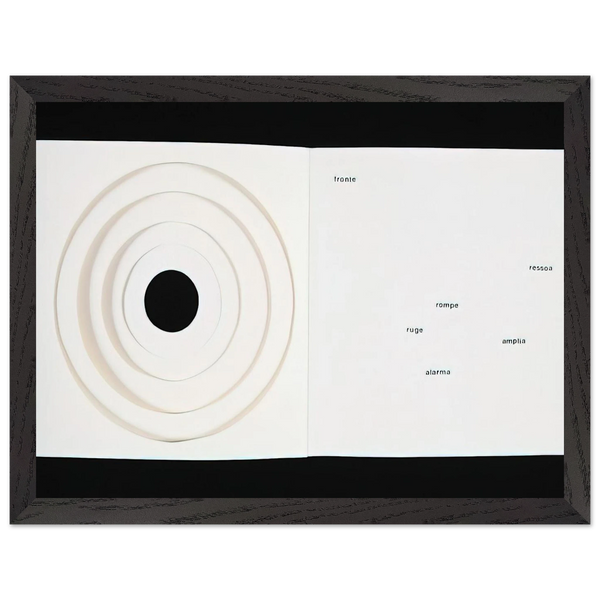 Books-Poem - 1959 by Lygia Pape — Framed art print at Zephyeer