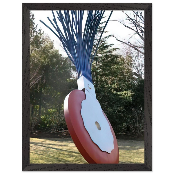 TYPEWRITER ERASER SCALE X COLLABORATION WITH VAN BRUGGEN 1999 by Claes Oldenburg — Framed art print at Zephyeer
