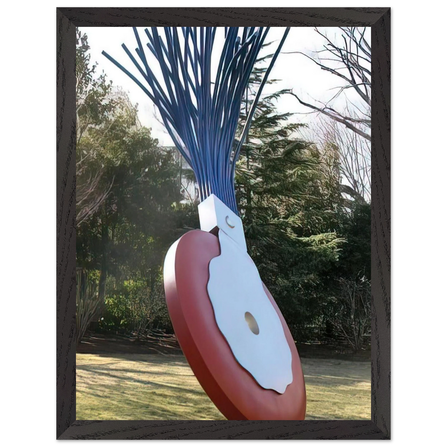 TYPEWRITER ERASER SCALE X COLLABORATION WITH VAN BRUGGEN 1999 by Claes Oldenburg — Framed art print at Zephyeer