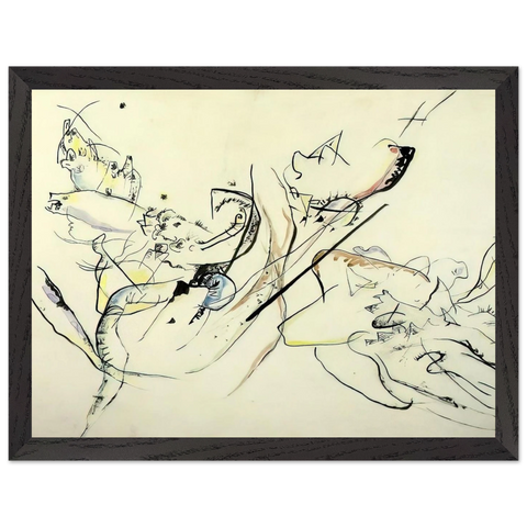 UNTITLED by Wassily Kandinsky — Framed art print at Zephyeer