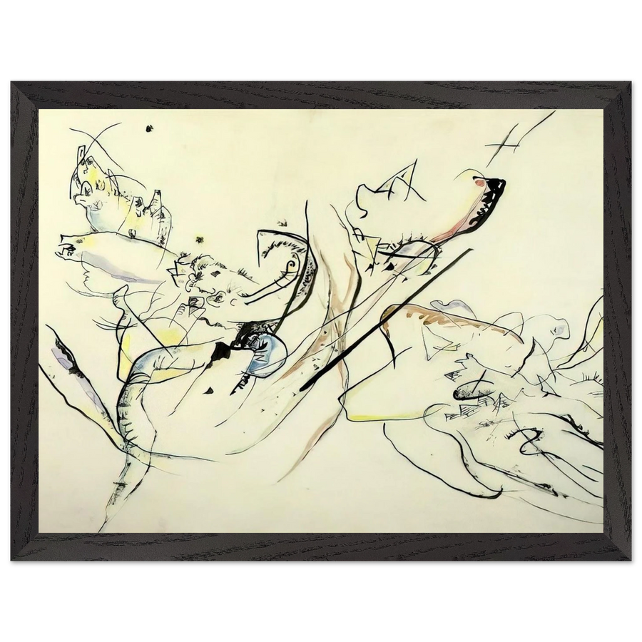 UNTITLED by Wassily Kandinsky — Framed art print at Zephyeer