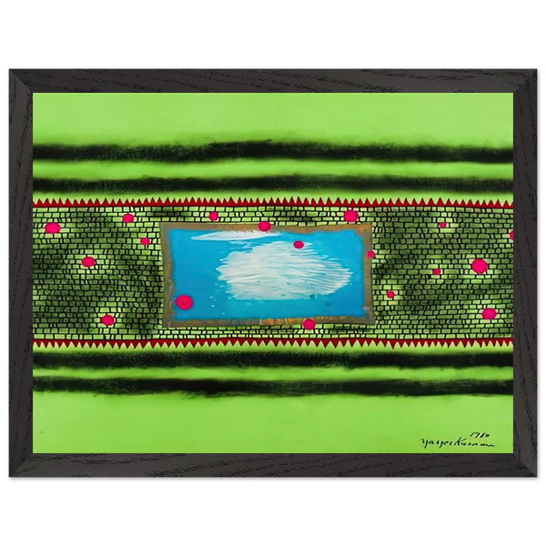 TRAVELING WATER 1980 by Yayoi Kusama — Framed art print at Zephyeer