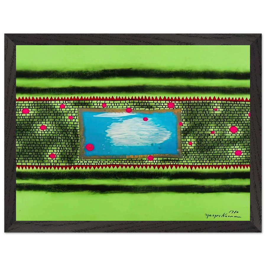 TRAVELING WATER 1980 by Yayoi Kusama — Framed art print at Zephyeer