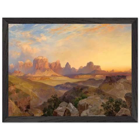 Virgin River Utah by Thomas Moran — Framed art print at Zephyeer