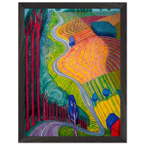 David Hockney — Framed art print at Zephyeer