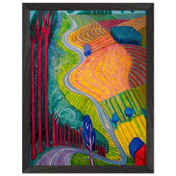 David Hockney — Framed art print at Zephyeer