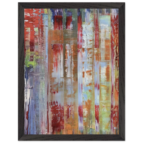 ABSTRACT BILDING by Gerhard Richter — Framed art print at Zephyeer