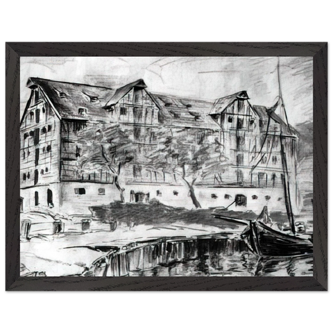 Untitled - 1926 by Konrad Zuse — Framed art print at Zephyeer