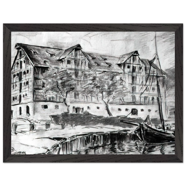 Untitled - 1926 by Konrad Zuse — Framed art print at Zephyeer