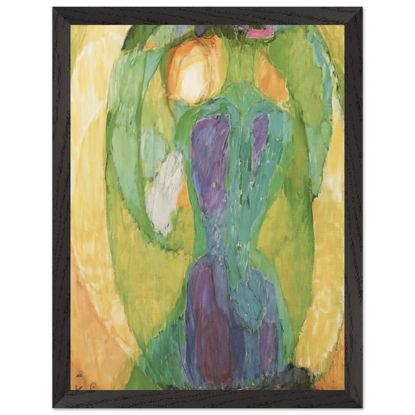 Oval mirror by Frantisek Kupka — Framed art print at Zephyeer